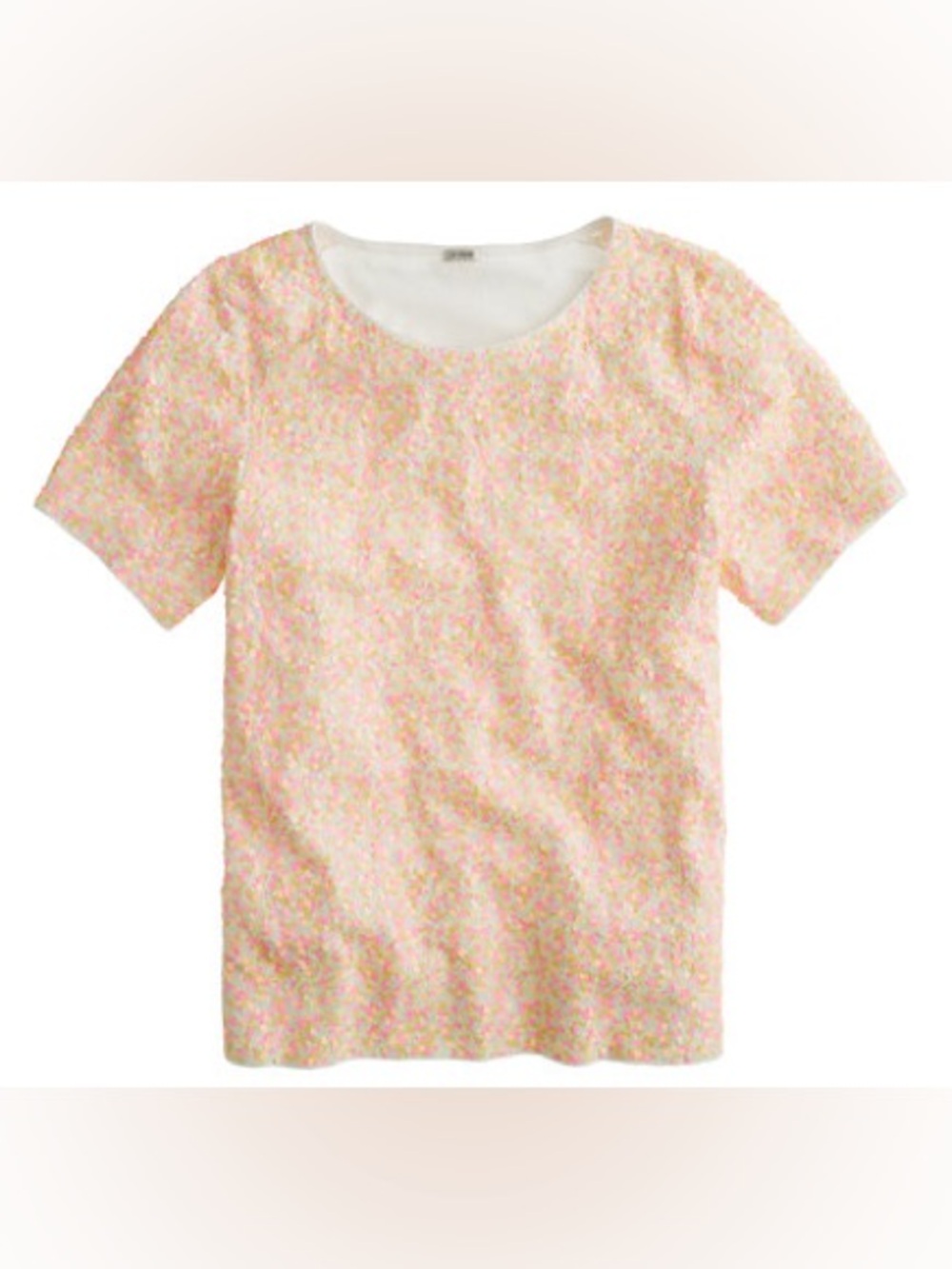 J.Crew Cluster Sequin Tee - EUC